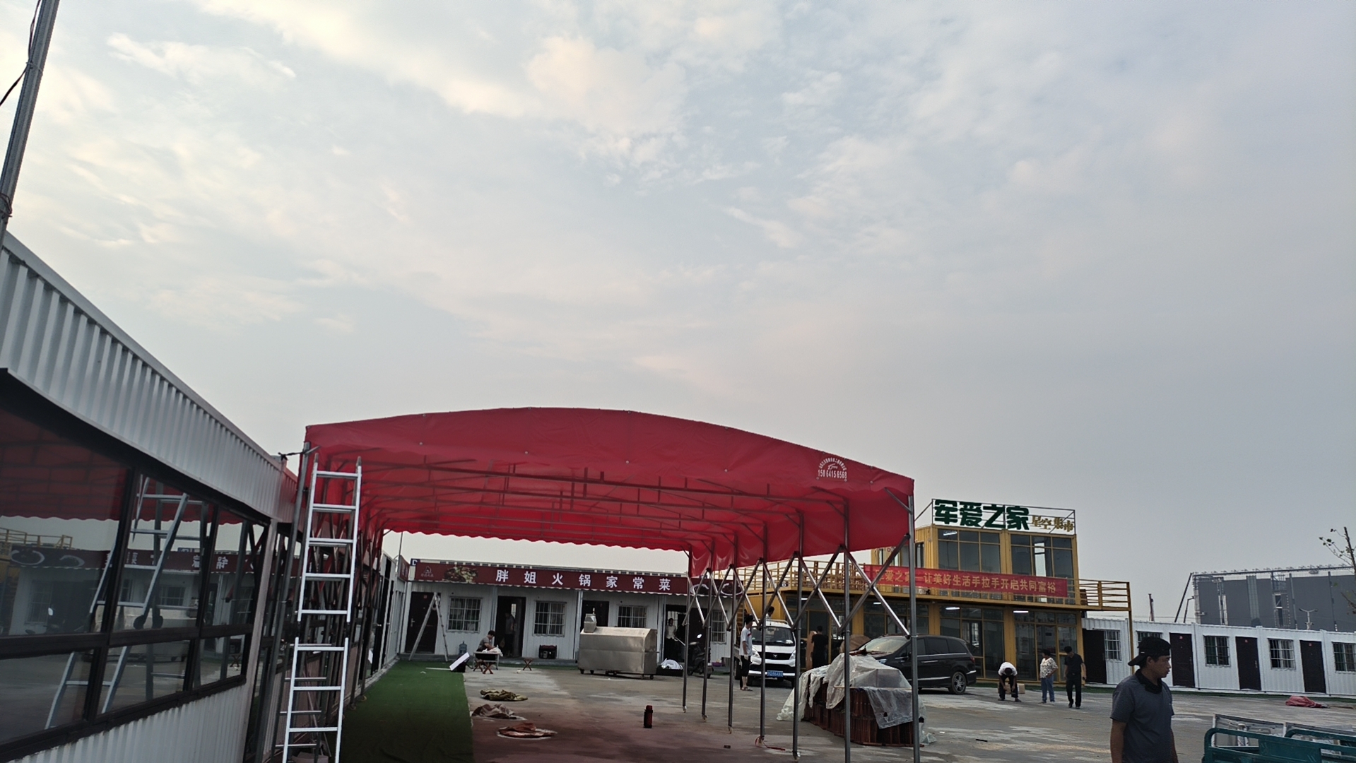 濟(jì)南倉庫推拉蓬定做要清楚知道哪些問題？